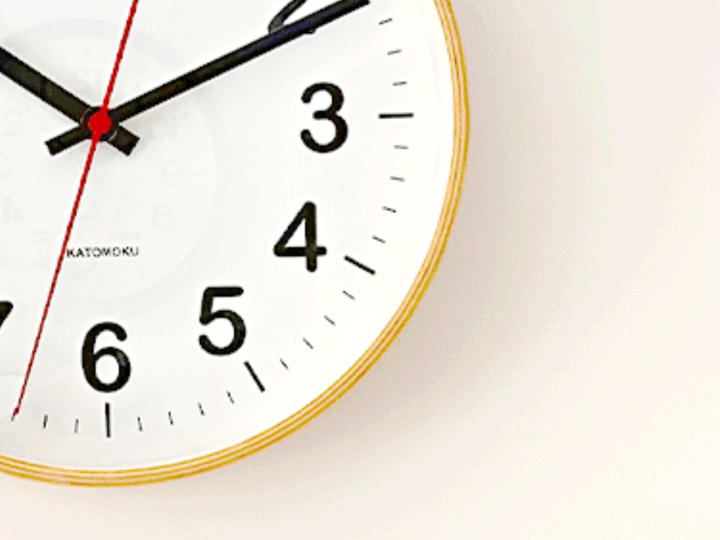 郡上踊りで有名な郡上八幡で観光体験のカトモクのお店を運営する加藤木工が作る日本製セイコー電波壁掛け時計