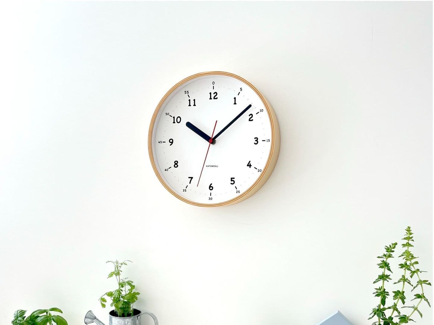 時計 掛け時計 壁掛け時計 木の時計 国産 日本 岐阜県 郡上八幡 インテリア 雑貨 丁寧な暮らし 北欧 シンプル オシャレ 静音 静か 木工屋  曲げわっぱ 知育 子供 初めての時計