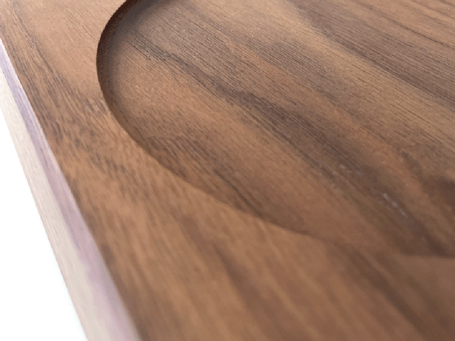 ねこちゃん、犬ちゃんの木製おしゃれ餌入れ