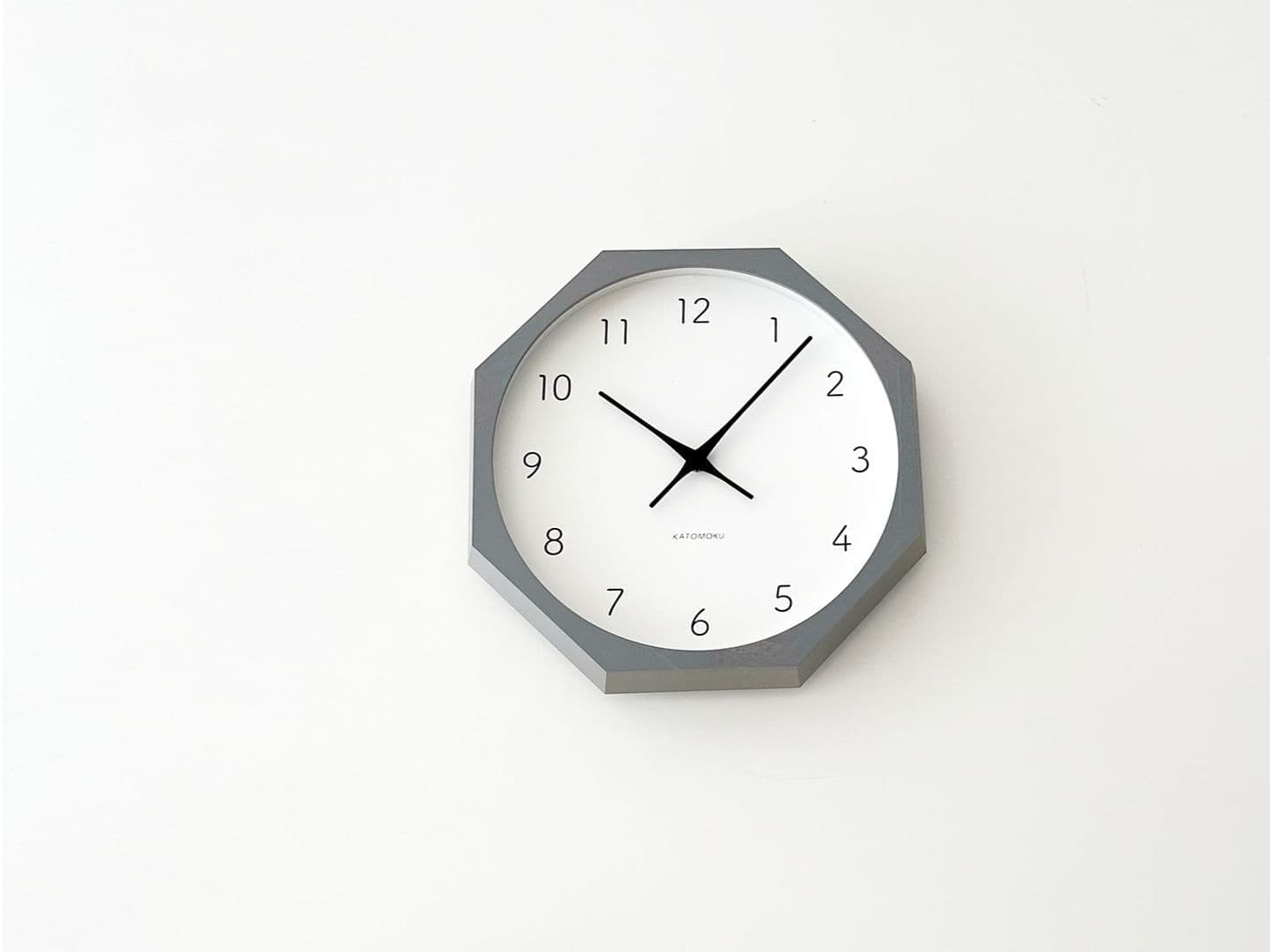 時計 掛け時計 壁掛け時計 clock クロック 木の時計 静か 静音 インテリア プレゼント 贈り物 縁起物 新生活 模様替え 八角形 有名な郡上八幡で観光体験のカトモクのお店を運営する加藤木工が作る日本製セイコー電波壁掛け時計